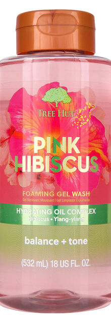 Tree Hut Pink Hibiscus Foaming Gel Body Wash Tree Hut Pink Hibiscus Foaming Gel Body Wash